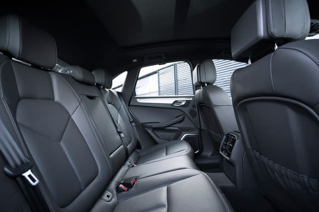 There's decent space at the back; it's smaller than the Cayenne, remember. Image - 6633