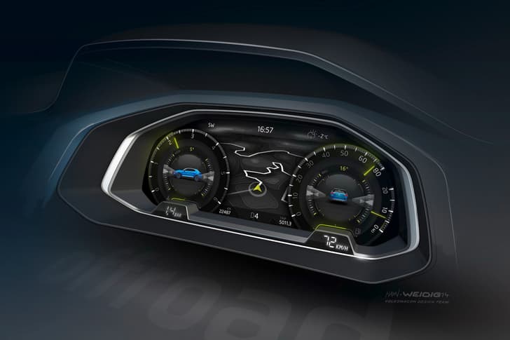 Geneva 2014: Volkswagen T-Roc SUV concept photo gallery