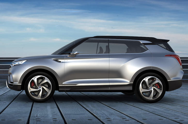 Geneva 2014: SsangYong XLV SUV concept photo gallery