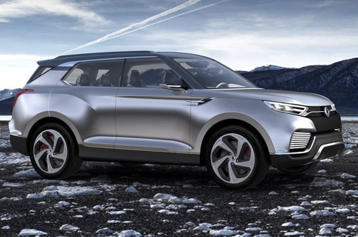 Geneva 2014: SsangYong XLV SUV concept photo gallery
