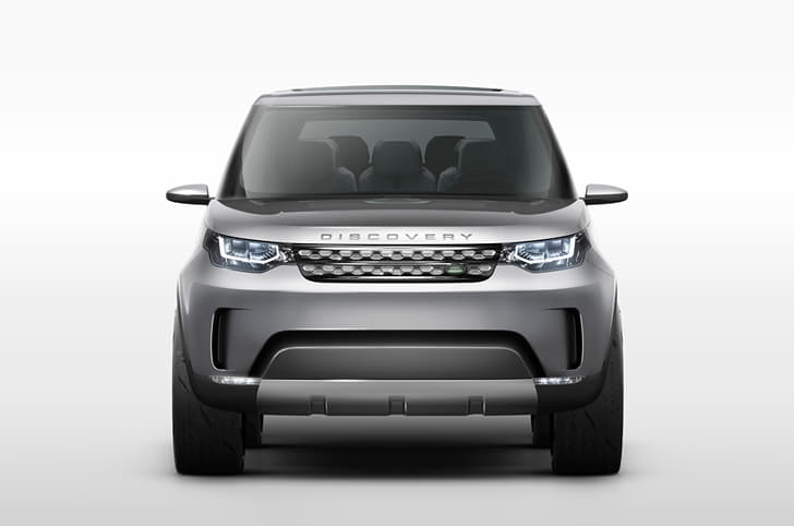 The Discovery SUV Vision Concept gets its public debut at the New York Show.