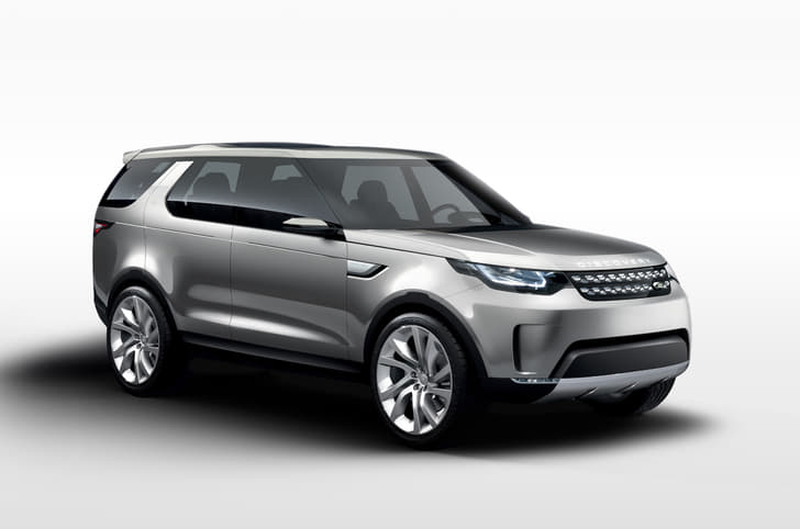 The styling on the Vision Concept shares much with the new Range Rover and Range Rover Sport, instead of the Discovery 4.