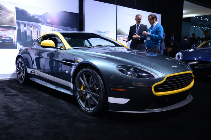 The Aston Martin Vantage V8 GT made its debut at New York. 