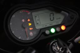 The refreshed instrument console is well laid out.