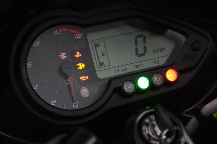 The refreshed instrument console is well laid out.