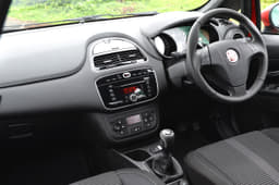 The Fiat Punto Evo now gets all-new interiors that it shares with the recently facelifted Linea.