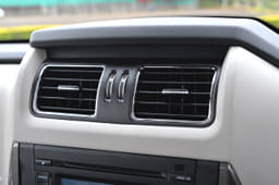 Faux aluminium strip around AC vents also enhance appeal.