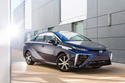 Toyota Mirai fuel-cell vehicle photo gallery