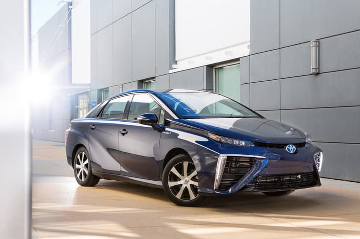 Toyota Mirai fuel-cell vehicle photo gallery