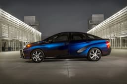 Toyota Mirai fuel-cell vehicle photo gallery