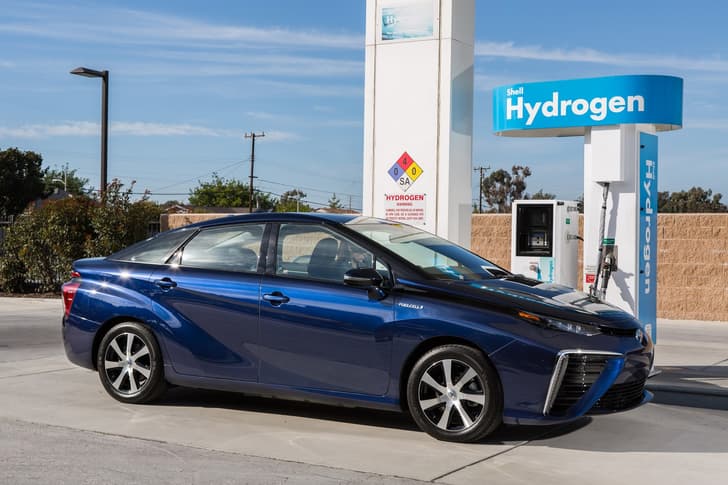 Toyota Mirai fuel-cell vehicle photo gallery