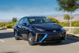 Toyota Mirai fuel-cell vehicle photo gallery