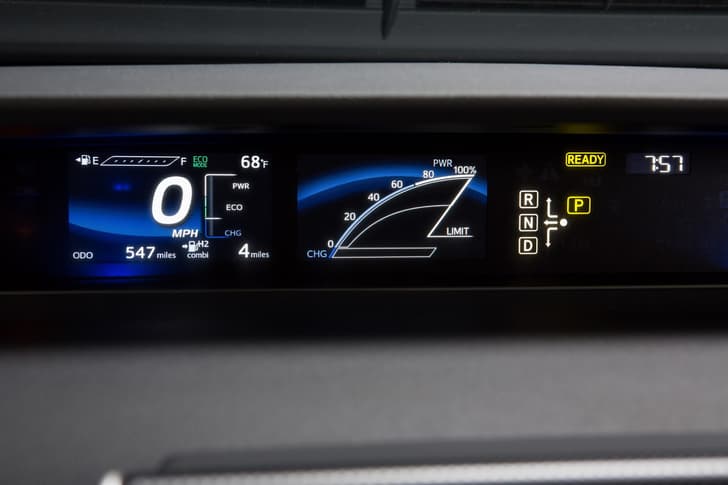 Toyota Mirai fuel-cell vehicle photo gallery