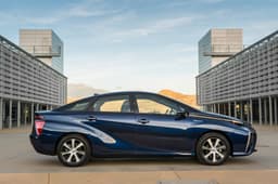 Toyota Mirai fuel-cell vehicle photo gallery