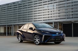 Toyota Mirai fuel-cell vehicle photo gallery