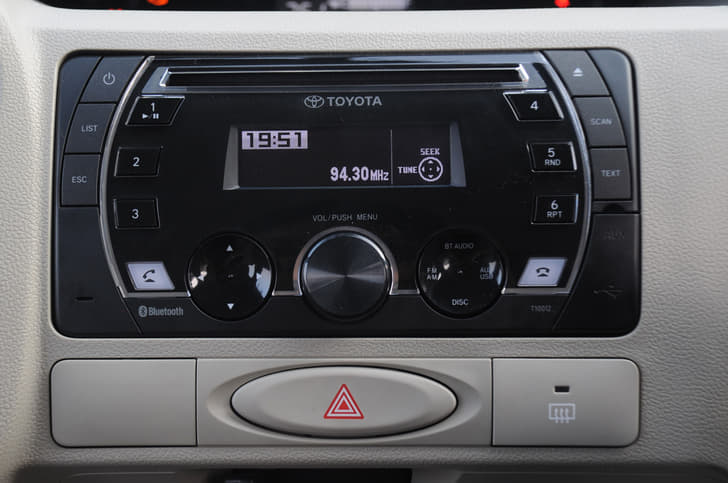 The updated Etios gets a 2-DIN music system with Bluetooth telephony.