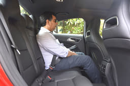 The rear seat is a crucial part of the package, even though this compact CLA is expected to be largely owner-driven