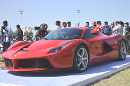 The star of the show was the LaFerrari.