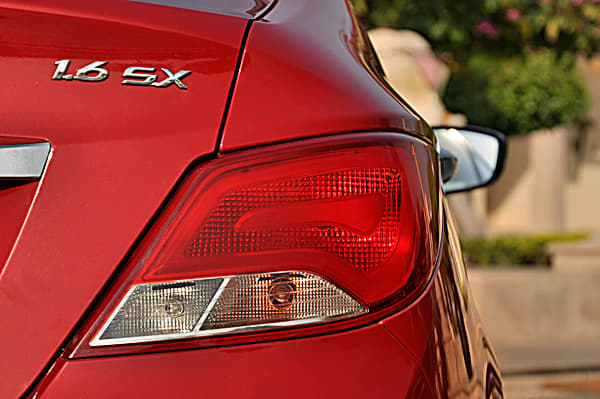 At the rear, streaks on the tail-lights give it a faux LED effect.
