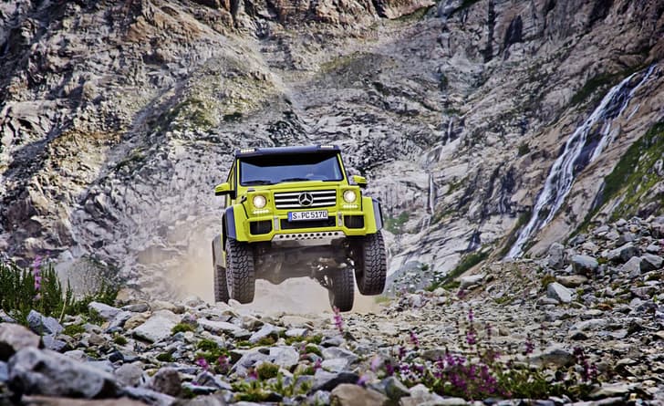 Mercedes-Benz G500 4x4² photo gallery