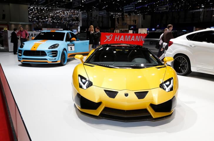 Lamborghini Aventador LP 750-4 Super Veloce.