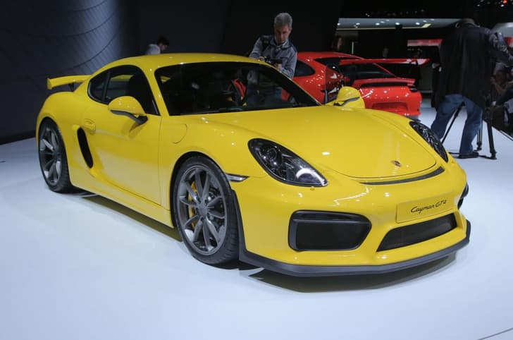 Porsche Cayman GT4.