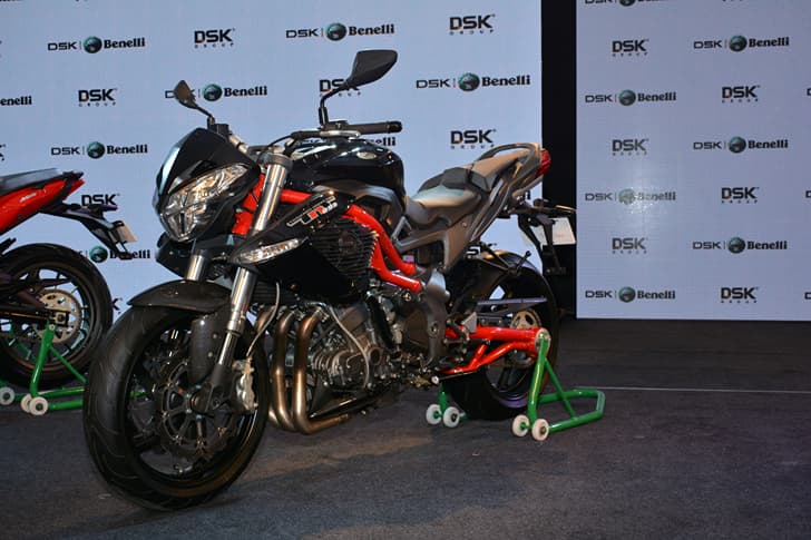 The Benelli TNT 899 - launched at Rs 9.48 lakh (ex-showroom, Delhi).