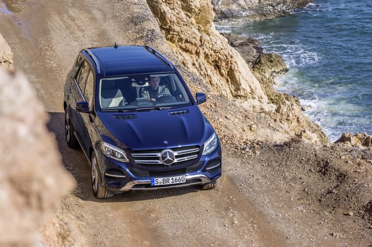 Mercedes Benz Gle Front View