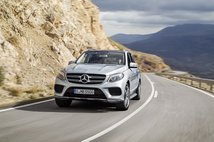 Mercedes Benz Gle Front View