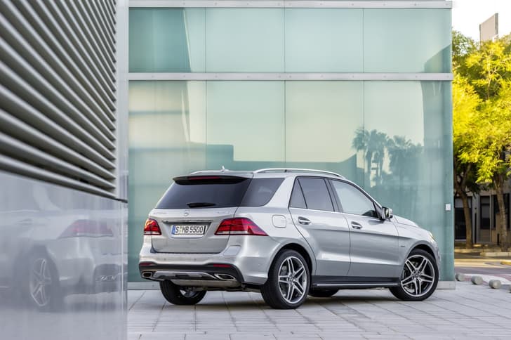 Mercedes Benz Gle Rear View