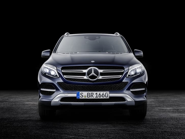 Mercedes Benz Gle Front View