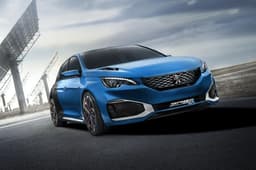 Peugeot 308 R Hybrid concept photo gallery