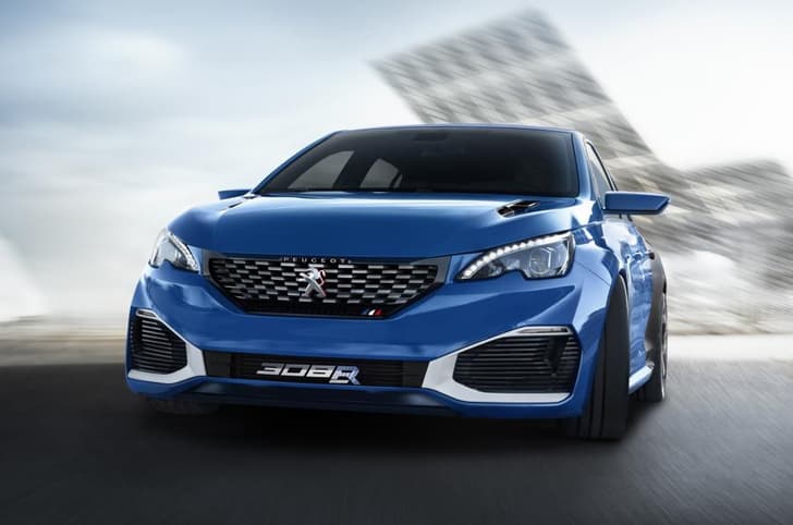Peugeot 308 R Hybrid concept photo gallery