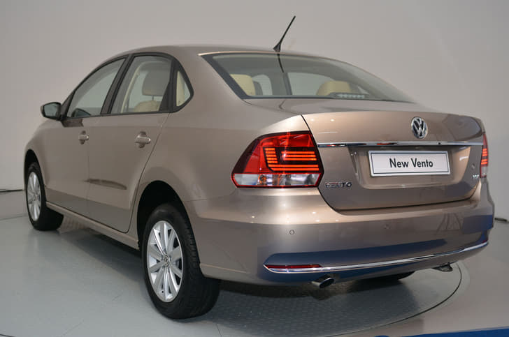 Volkswagen Vento facelift photo gallery