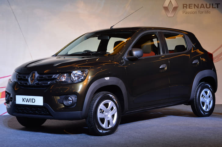 The Kwid is a new Maruti Alto competitor from Renault.