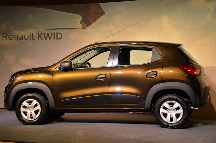 With 180mm of ground clearance, the Kwid is clearly more crossover than hatchback.