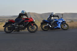 We just stepped off Bajaj’s AS 150 and Suzuki’s Gixxer SF, after testing the two to find out which is best suited for India.