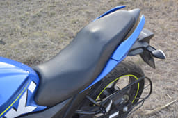 Well contoured seat provides comfort for longer distances too. 