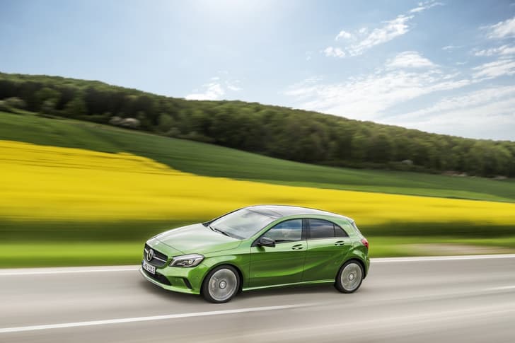 Mercedes Benz A-Class facelift photo gallery