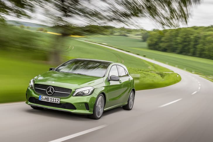 Mercedes Benz A-Class facelift photo gallery