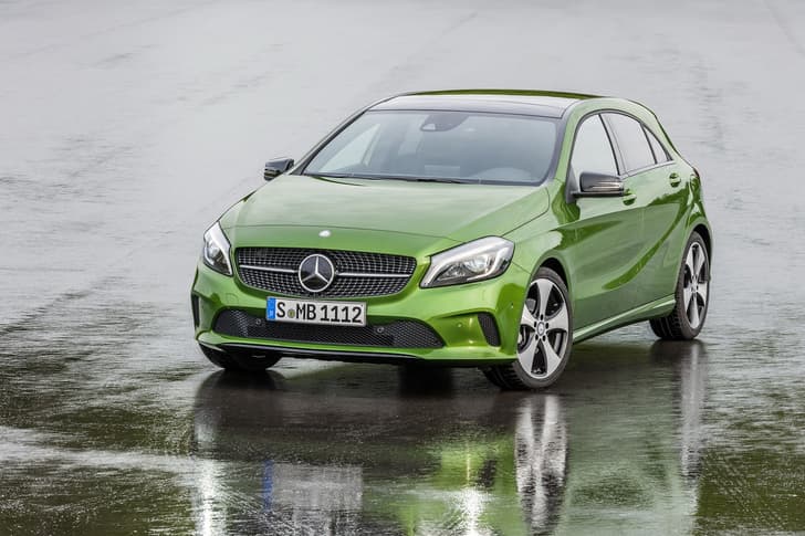 Mercedes Benz A-Class facelift photo gallery