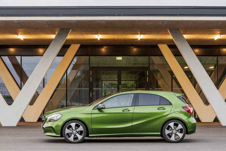 Mercedes Benz A-Class facelift photo gallery
