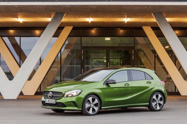 Mercedes Benz A-Class facelift photo gallery