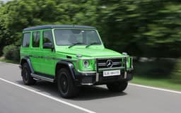 The G63 can now be had in a bright 'Alien Green' paint shade.
