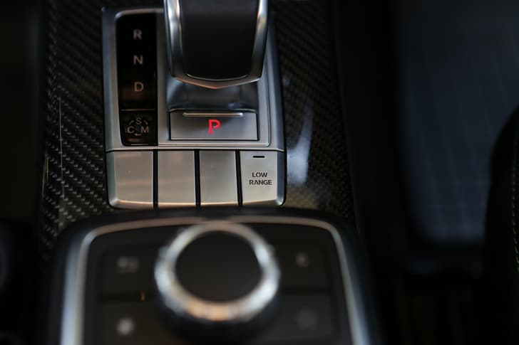 A 'low range', for off-road situations a bit too tricky.