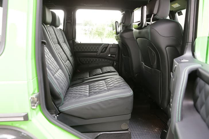 The rear bench isn’t very nice – the backrest is upright and legroom is average only.