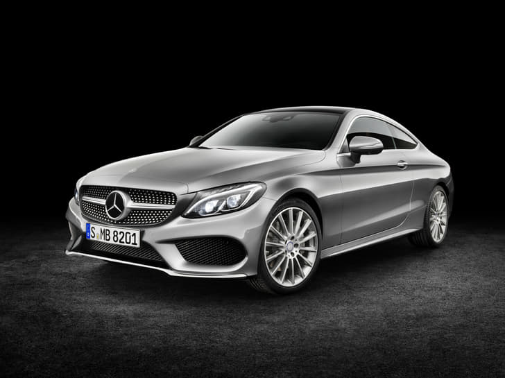 New Mercedes C-class coupe photo gallery