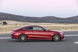 New Mercedes C-class coupe photo gallery