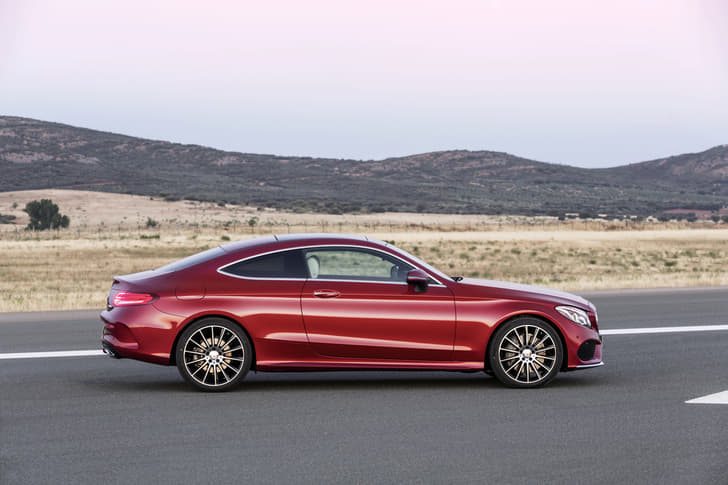 New Mercedes C-class coupe photo gallery