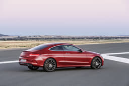 New Mercedes C-class coupe photo gallery